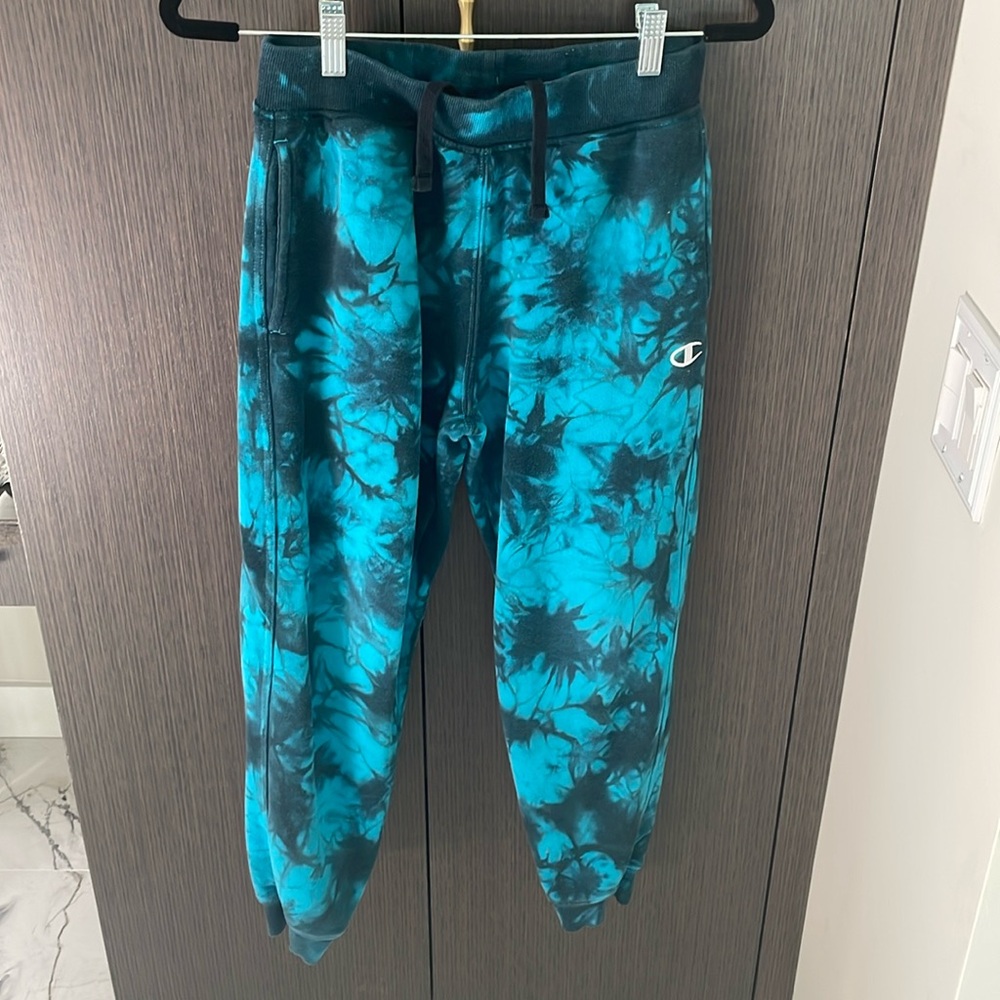 Champion Tie Dye Galaxy Sweatpants...